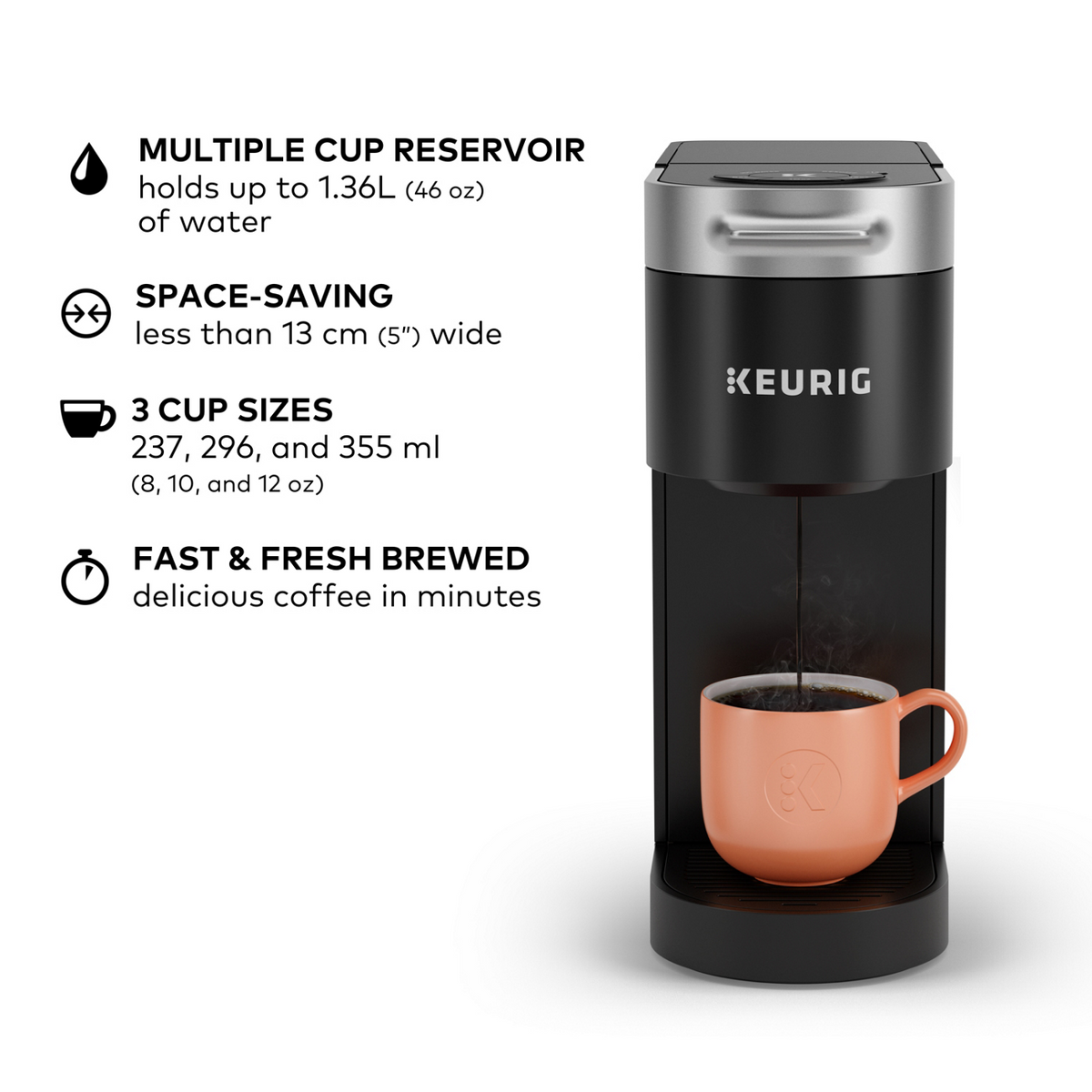 Keurig® K-Slim® Single Serve Coffee Maker