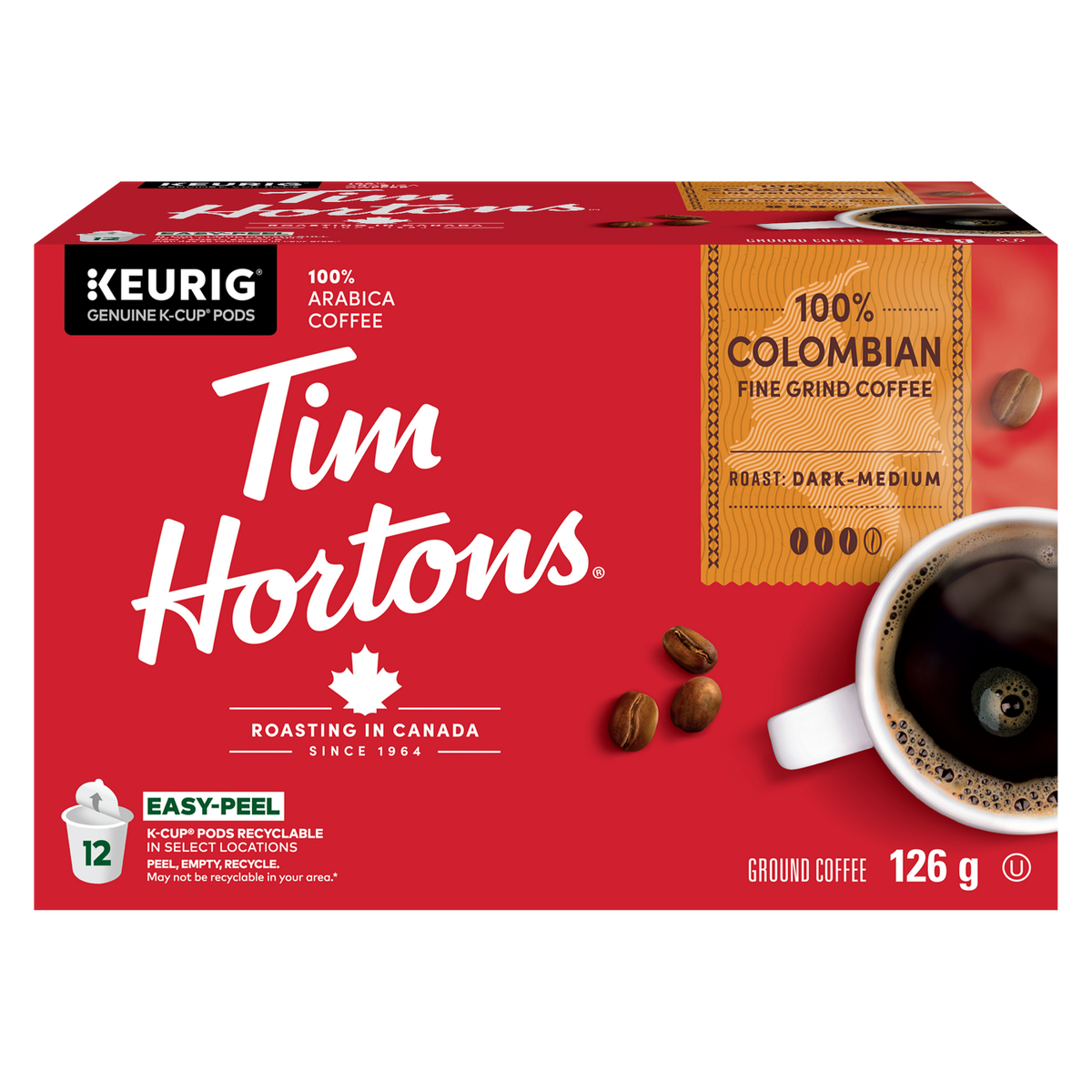Tim Hortons Colombian Medium Roast Coffee