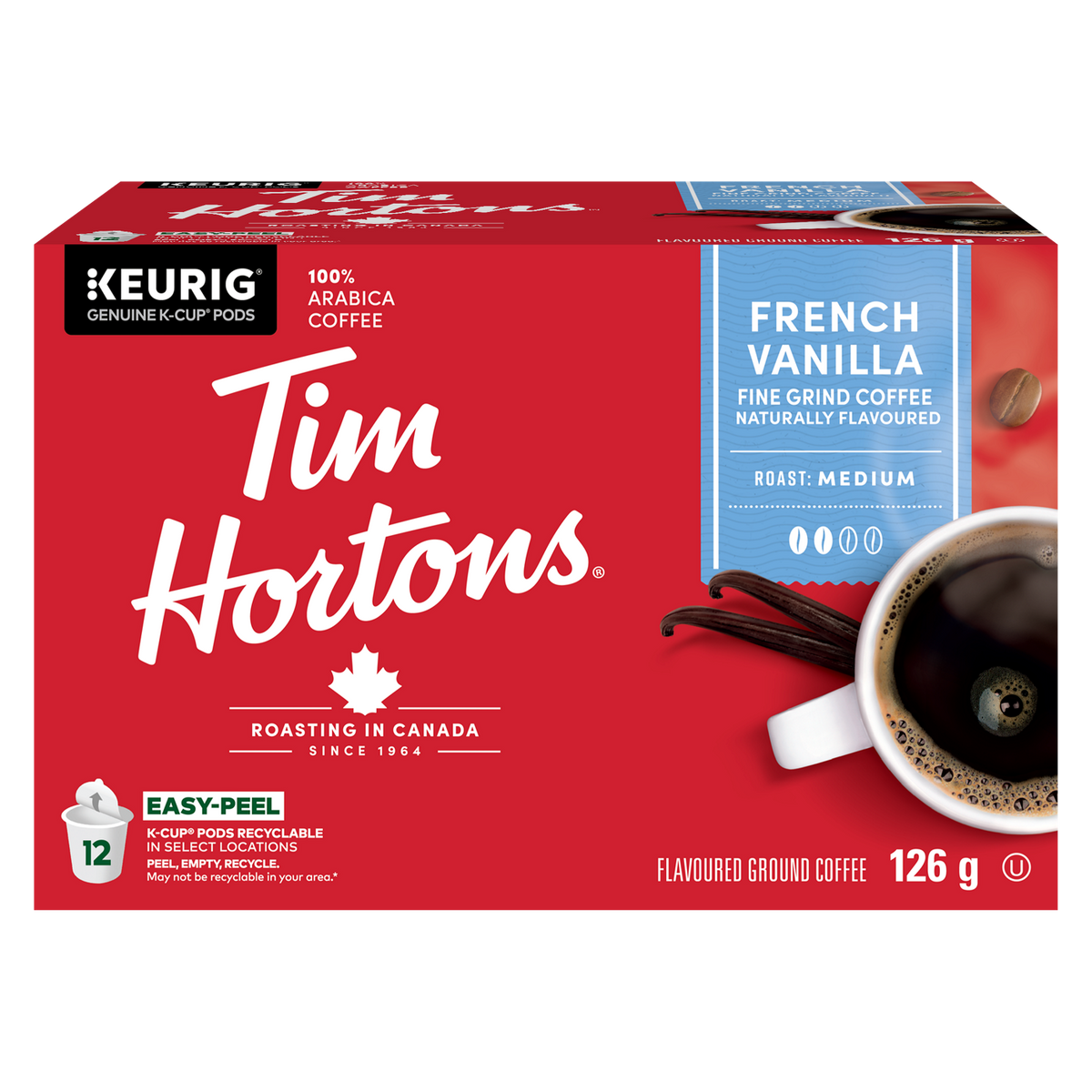 Tim Hortons French Vanilla Medium Roast Coffee