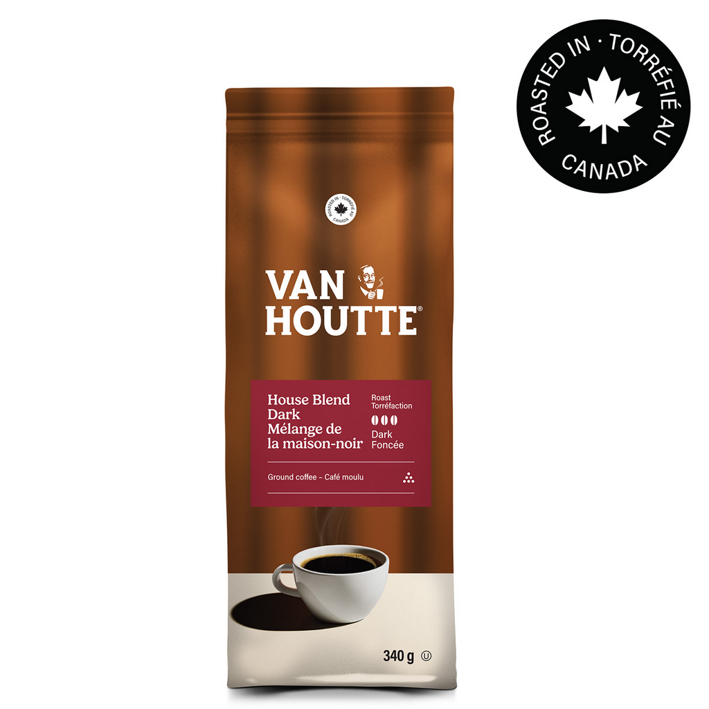 Van Houtte House Blend Dark Ground Coffee