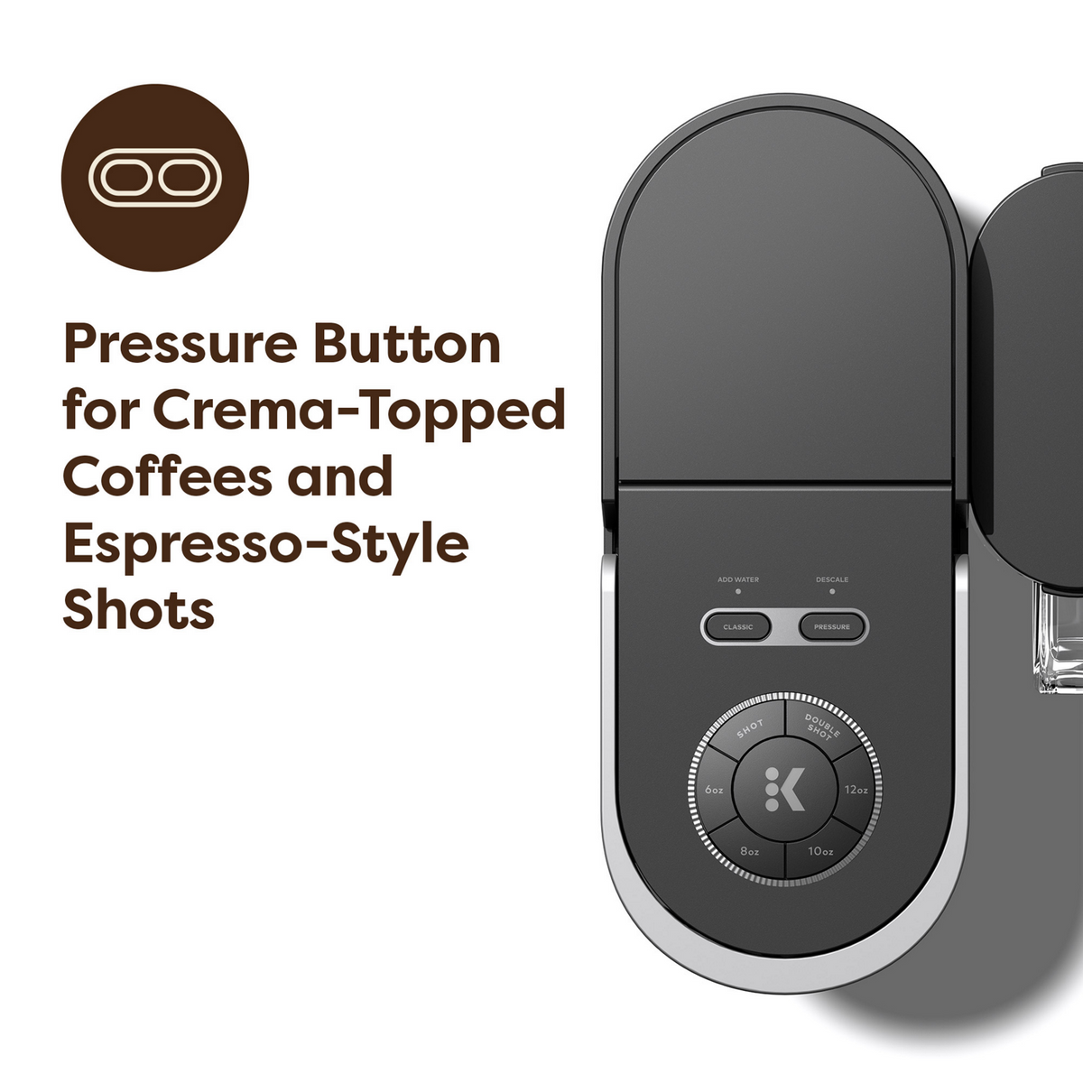Keurig® K-Crema™ Single Serve Coffee Maker