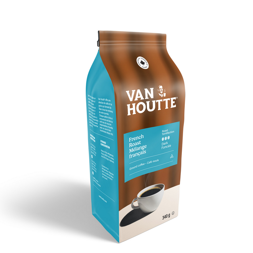Van Houtte French Vanilla Light Roast Ground Coffee