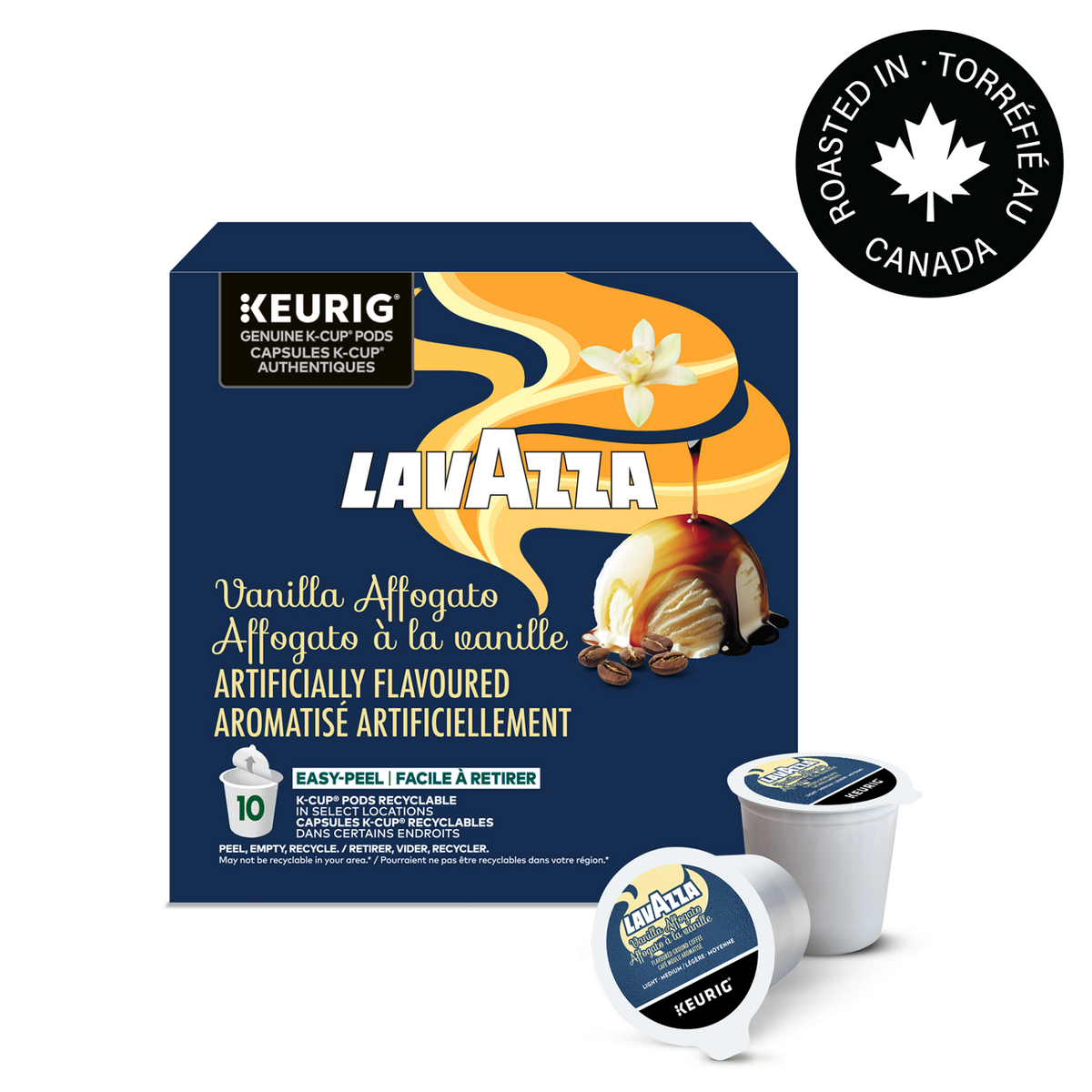 Lavazza Vanilla Affogato, K-Cup Coffee Pods