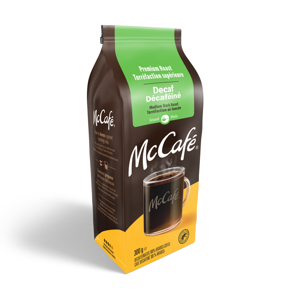 McCafé Premium Medium Dark Roast Decaf Ground Coffee