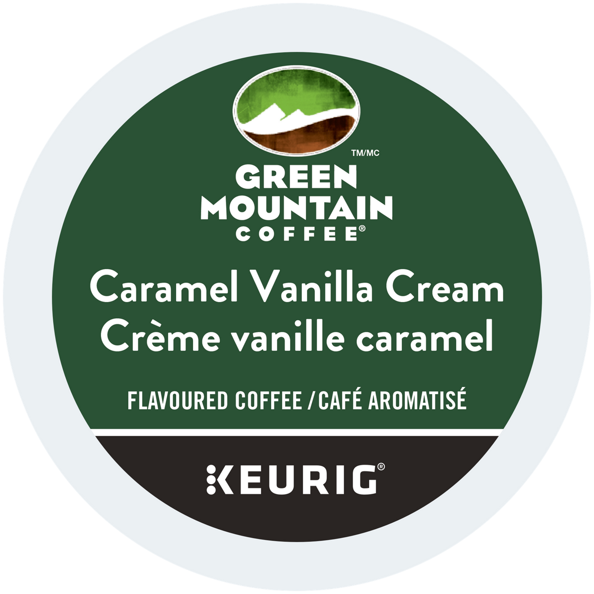 Green Mountain Coffee Caramel Vanilla Cream Light Roast Coffee
