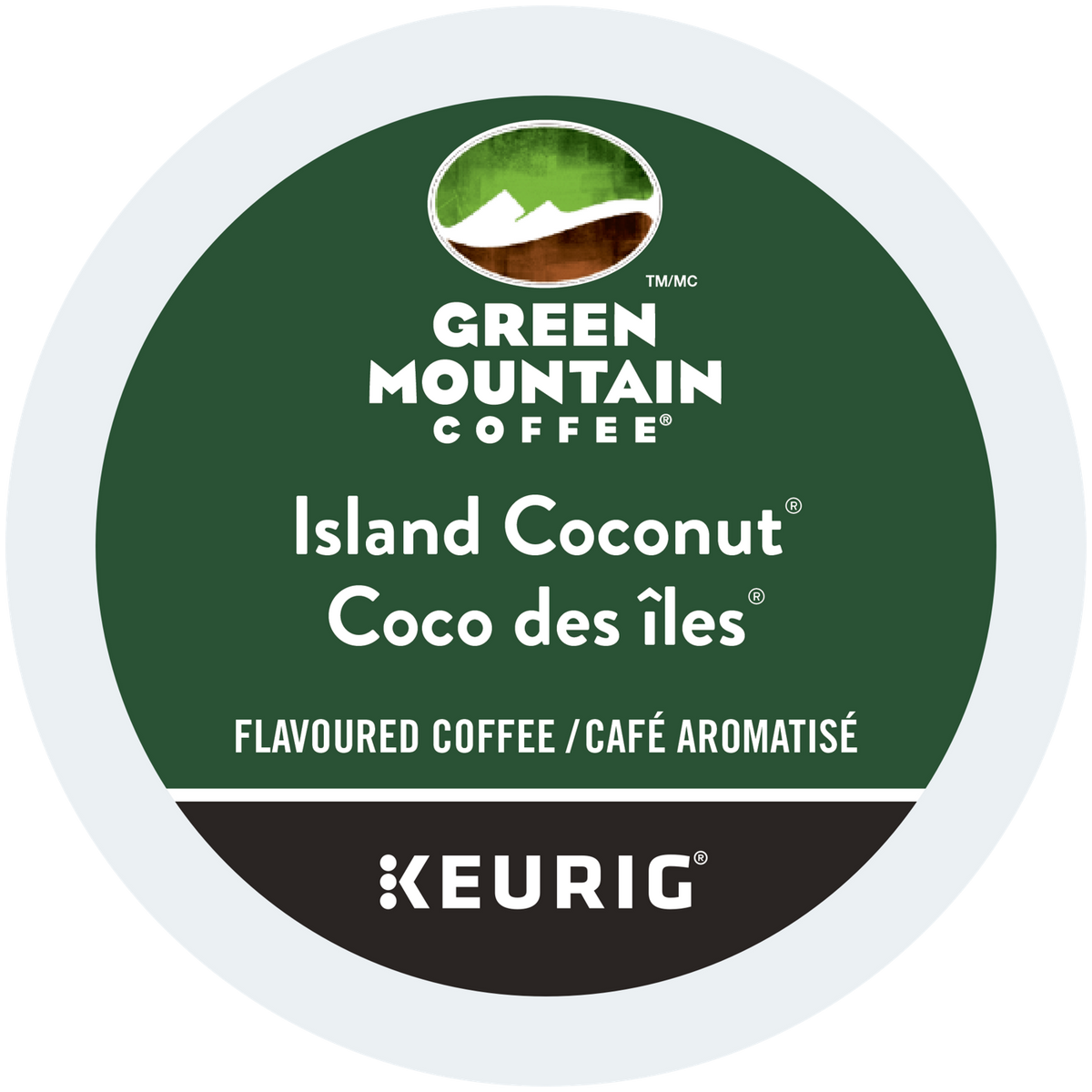 Green Mountain Coffee Island Coconut Light Roast