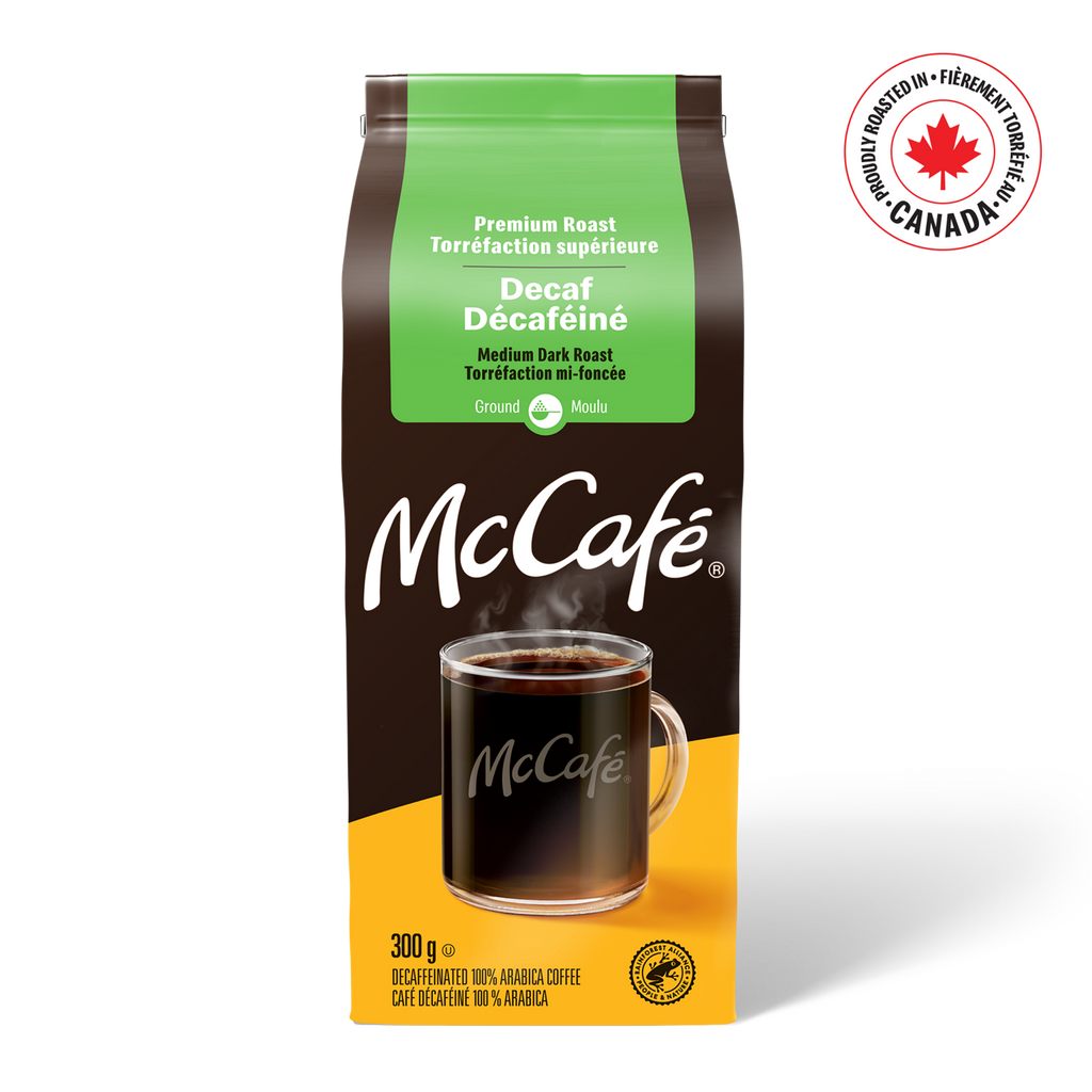McCafé Premium Medium Dark Roast Decaf Ground Coffee