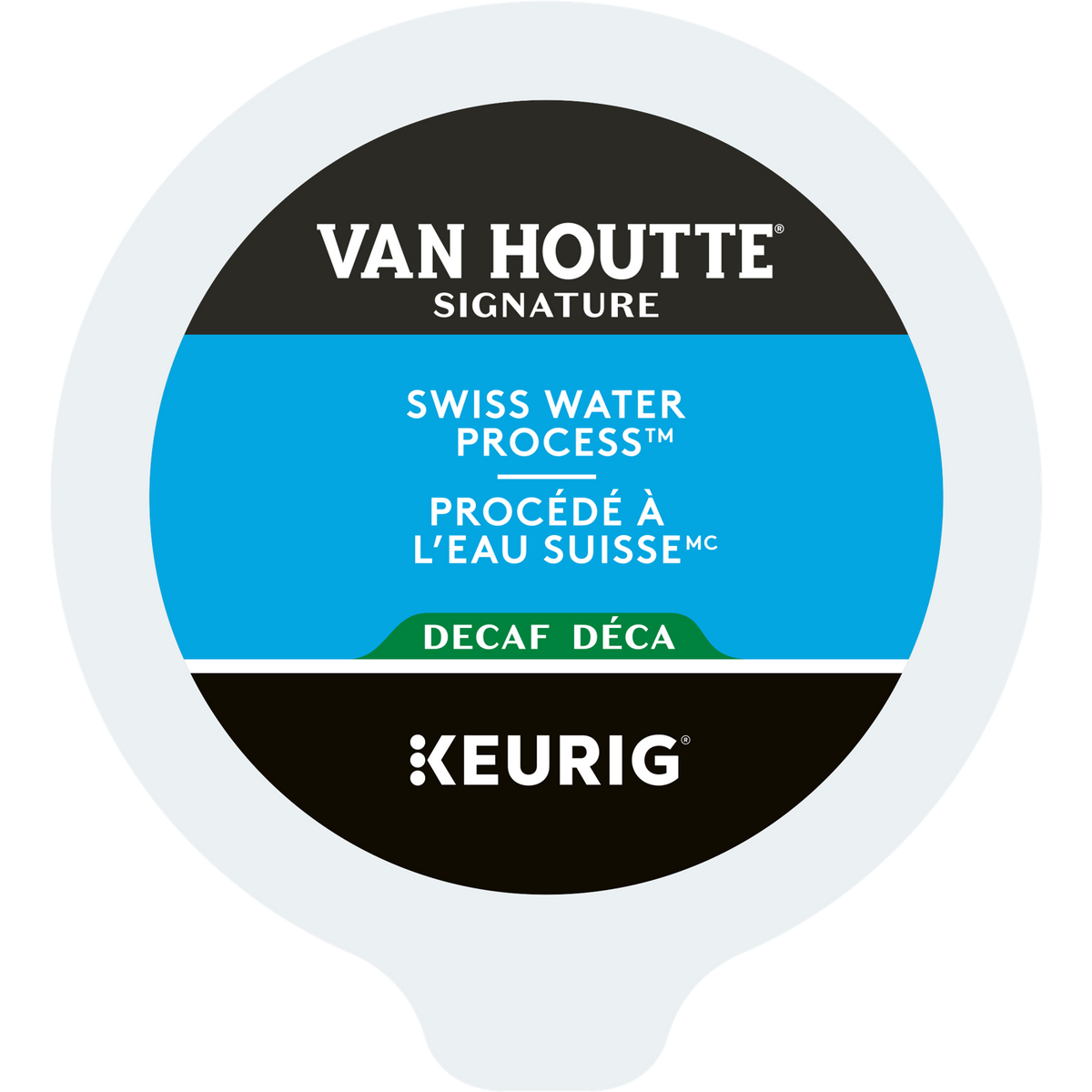 Van Houtte Swiss Water Process Fairtrade Organic Signature Decaf Light Roast Coffee