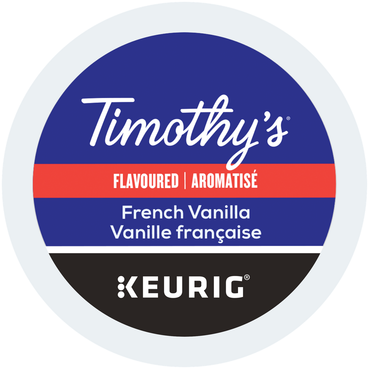 Timothy's French Vanilla Light Roast Coffee