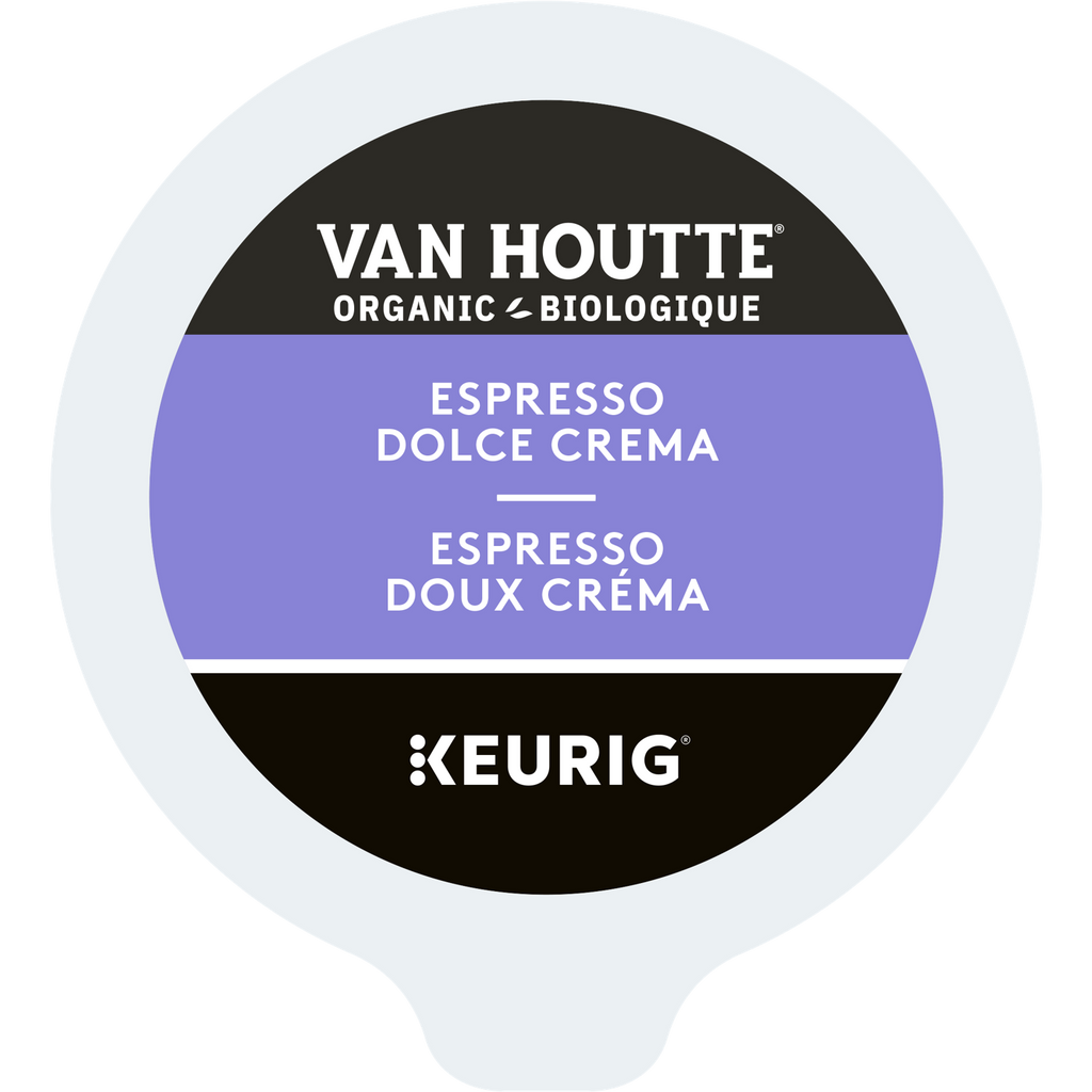 Van Houtte Espresso Dolce Crema Organic Fairtrade Medium Roast Coffee